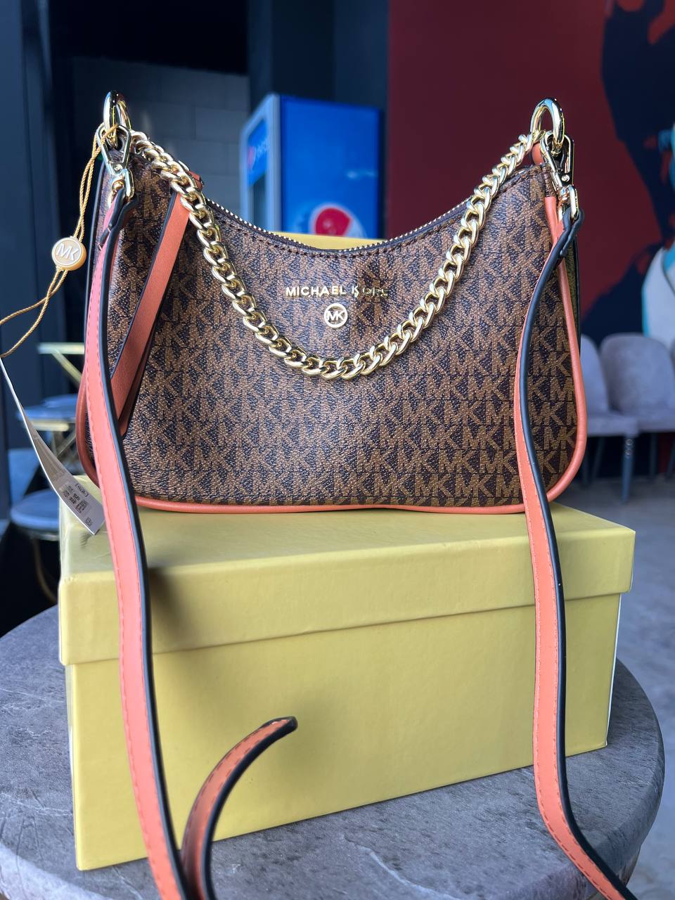 کیف زنانه مایکل کورس سیم اورجینال فول پک سایز ۲۳×۱۵